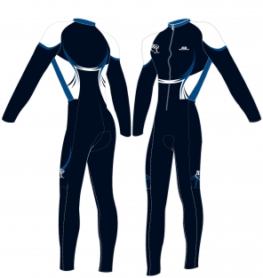 Stylist  Blauw thermo Schaatspak